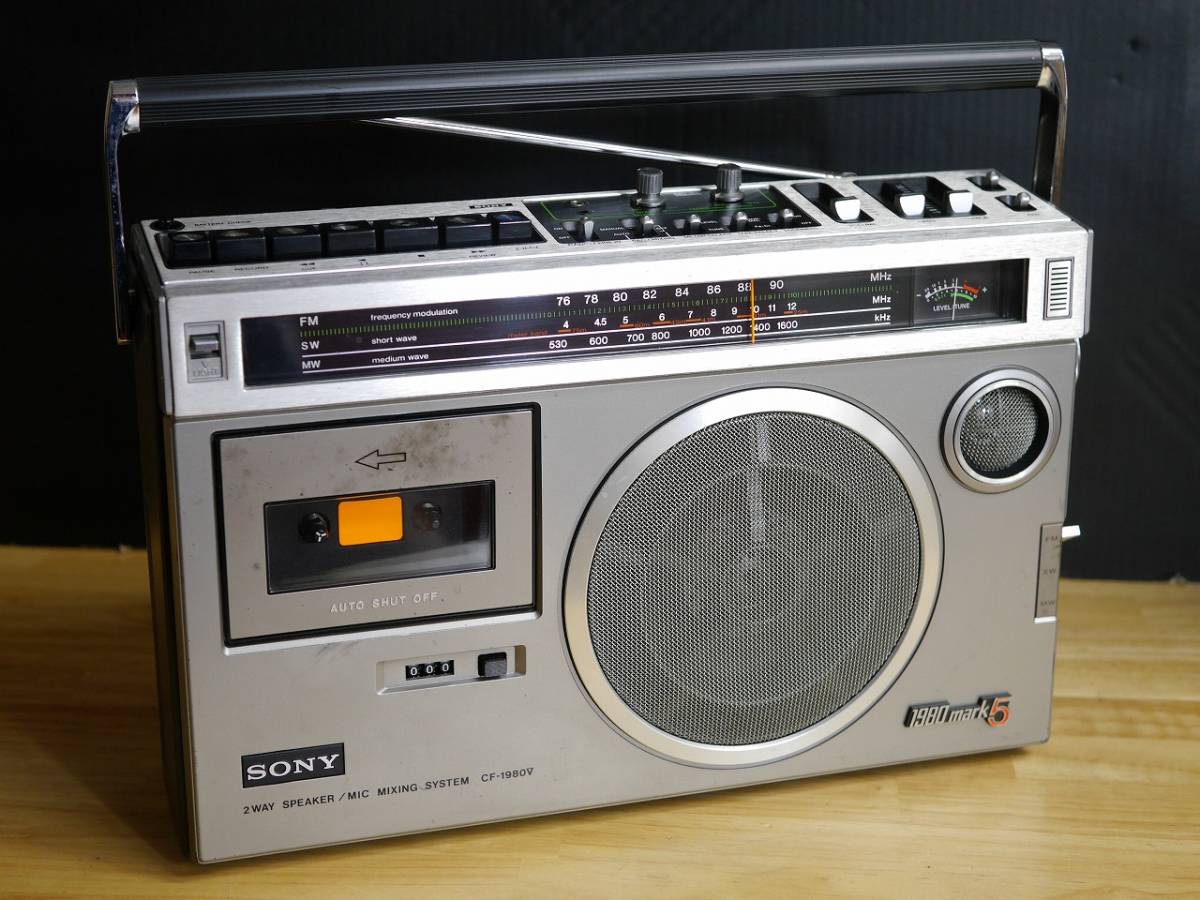 Yahoo!オークション - SONY CF-1980V 1980mark5 マーク5 スタジオ1980