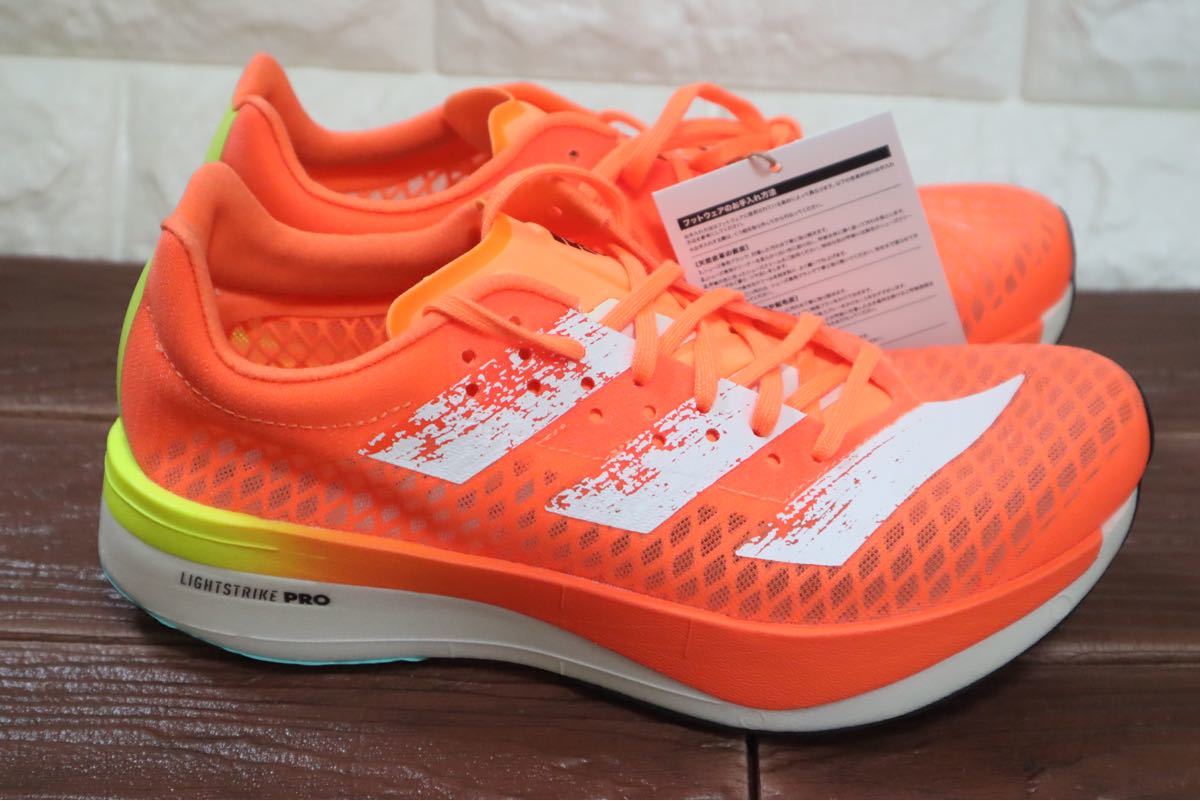 新品 22 5㎝ adidas アディダス アディゼロ アディオス プロ ADIZERO