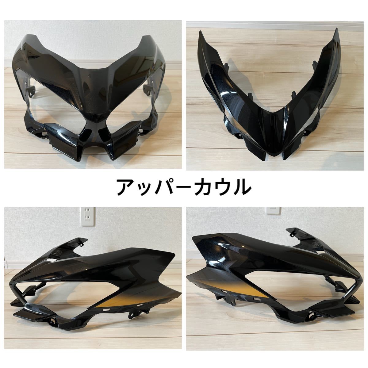美品Ninja400純正カウルセットEX400G 2022年モデル グレー×ブラック