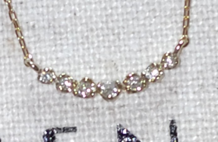 SIENA ROSE シエナロゼ k10 月と星ネックレス イエローゴールド シエナ