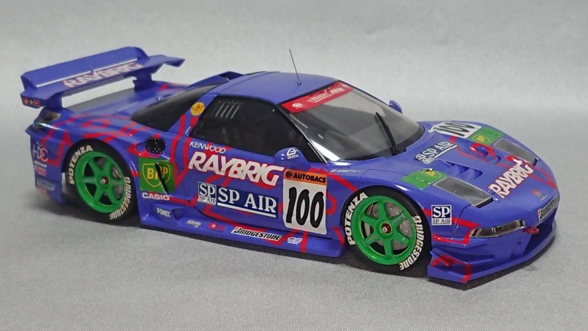 Yahoo!オークション - レイブリックNSX タミヤ 1/24 RAYBRIG NSX 1998