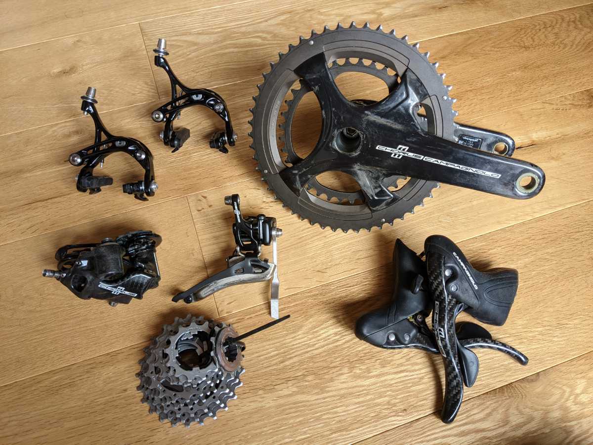 美品 カンパニョーロ Campagnolo コーラス Chorus 11S 後期型 コンポ