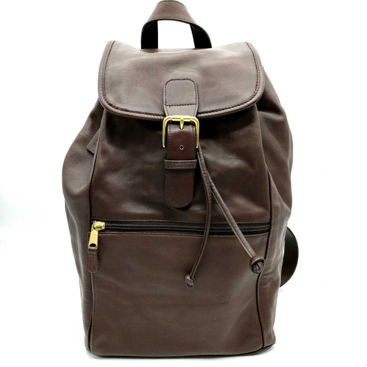 送料無料 美品 COACH オールド コーチ メンズ リュック バックパック