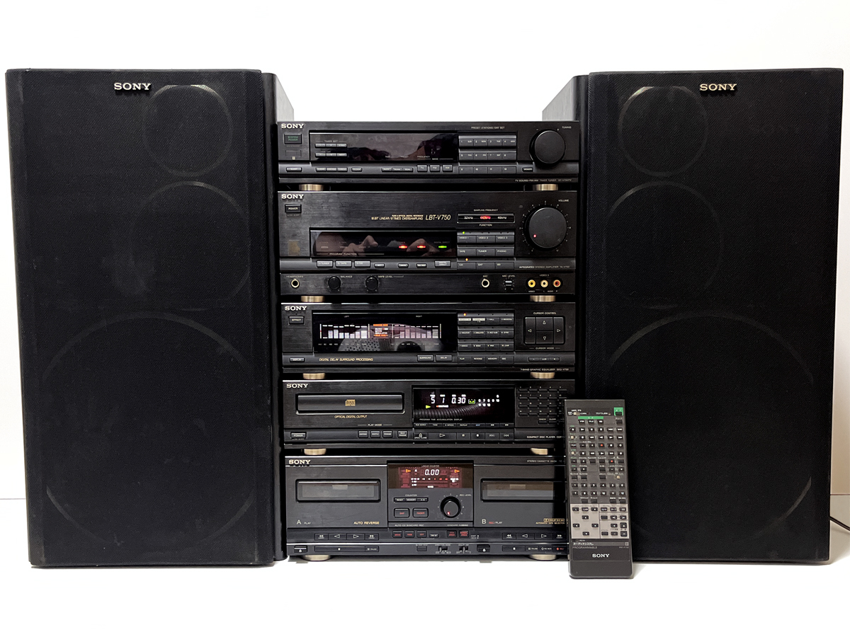Yahoo!オークション - SONY Liberty LBT-V750 システムコンポ ステレオ
