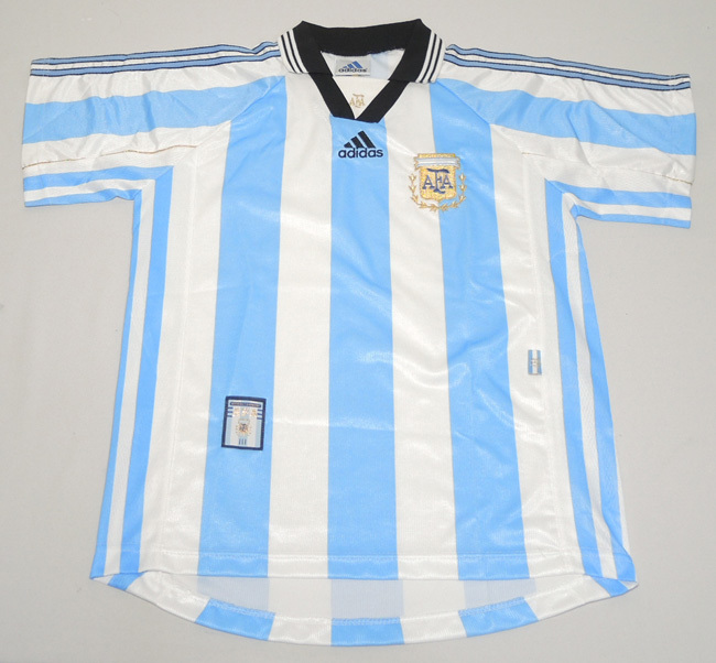 サッカー アルゼンチン代表／98-99ホームユニフォーム-adidas