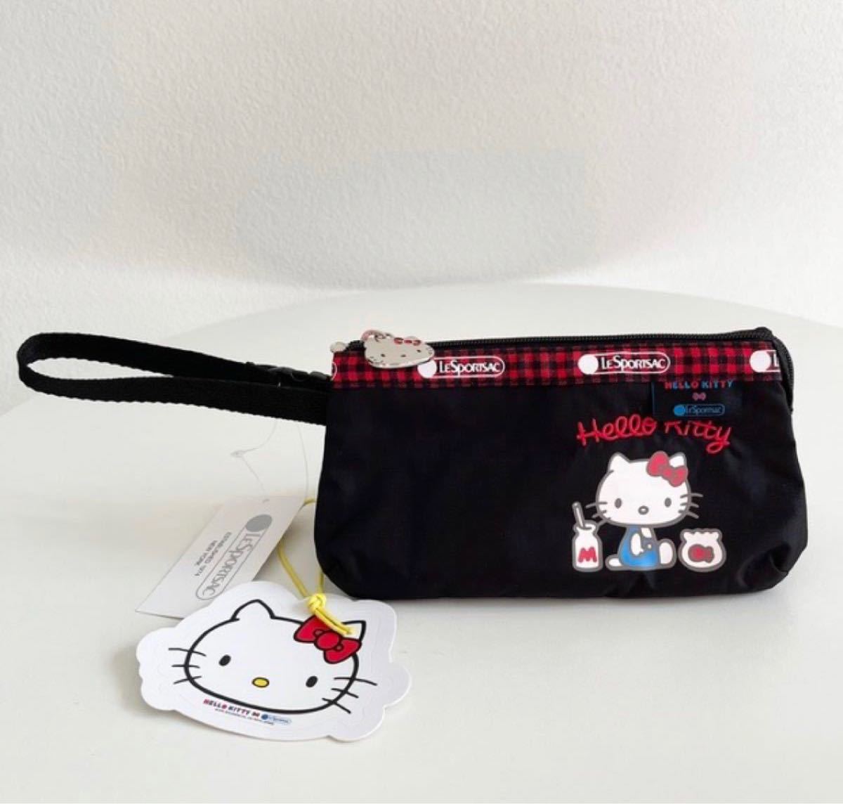 新品 LeSportsac レスポートサック ハローキティ フェイバリッツ 3つ口