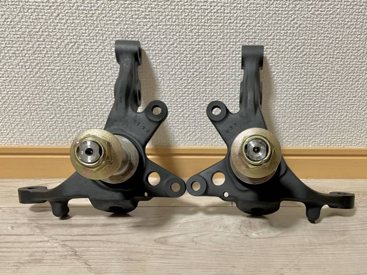 S14シルビア フロントナックル 左右 ABS有車 ドリフト 加工ベース 切角