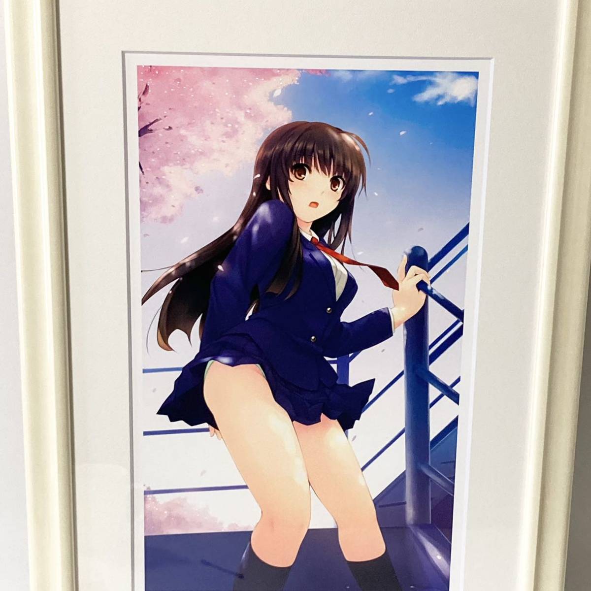 珈琲貴族秋想いアールビバン版画限定生産サイン