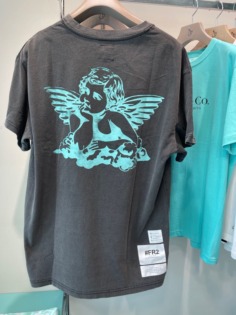FR2 月桃 沖縄 限定 Smoking Kills ボックスロゴ Tシャツ L レア