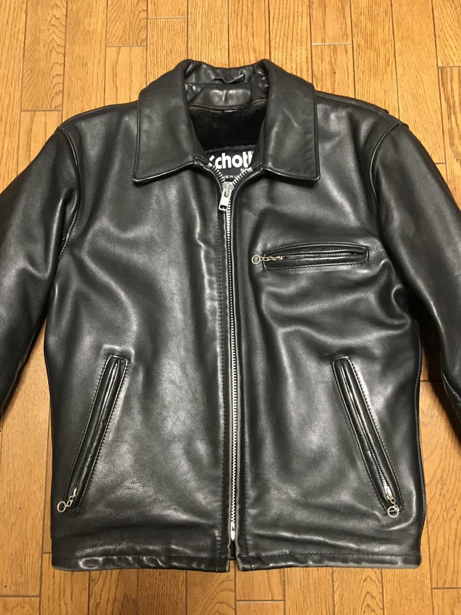 Schottショット シングルライダース ジャケット642 インナーベスト付属