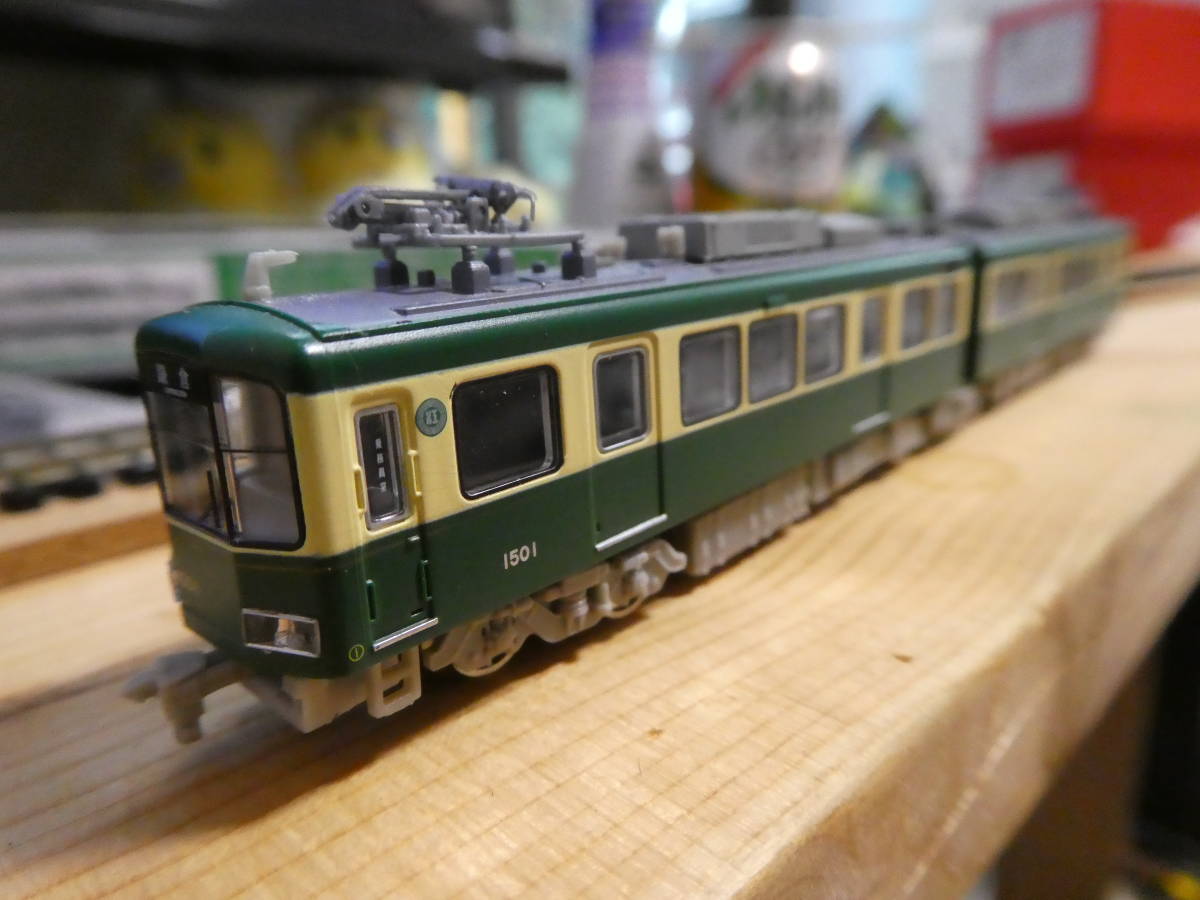 Yahoo!オークション - MODEMO NT158 モデモ 江ノ電 1500形 1501号 標準