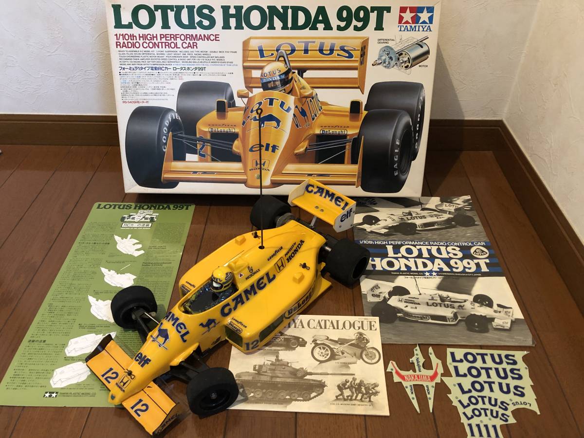 Yahoo!オークション - 売り切り タミヤ ロータス ホンダ 99T フォーミ