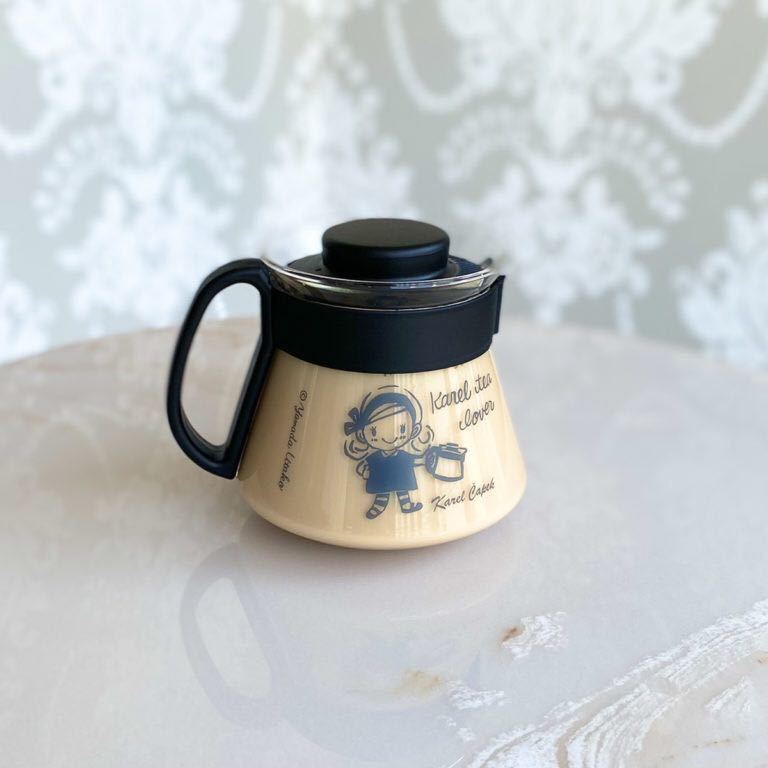 カレルチャペック 紅茶店 ミニガラスポット アリス / ノベルティ