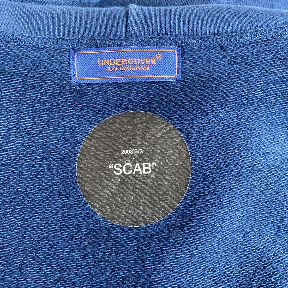 UNDERCOVER (アンダーカバー) パーカー 16SS SCAB期復刻 5分袖パーカー