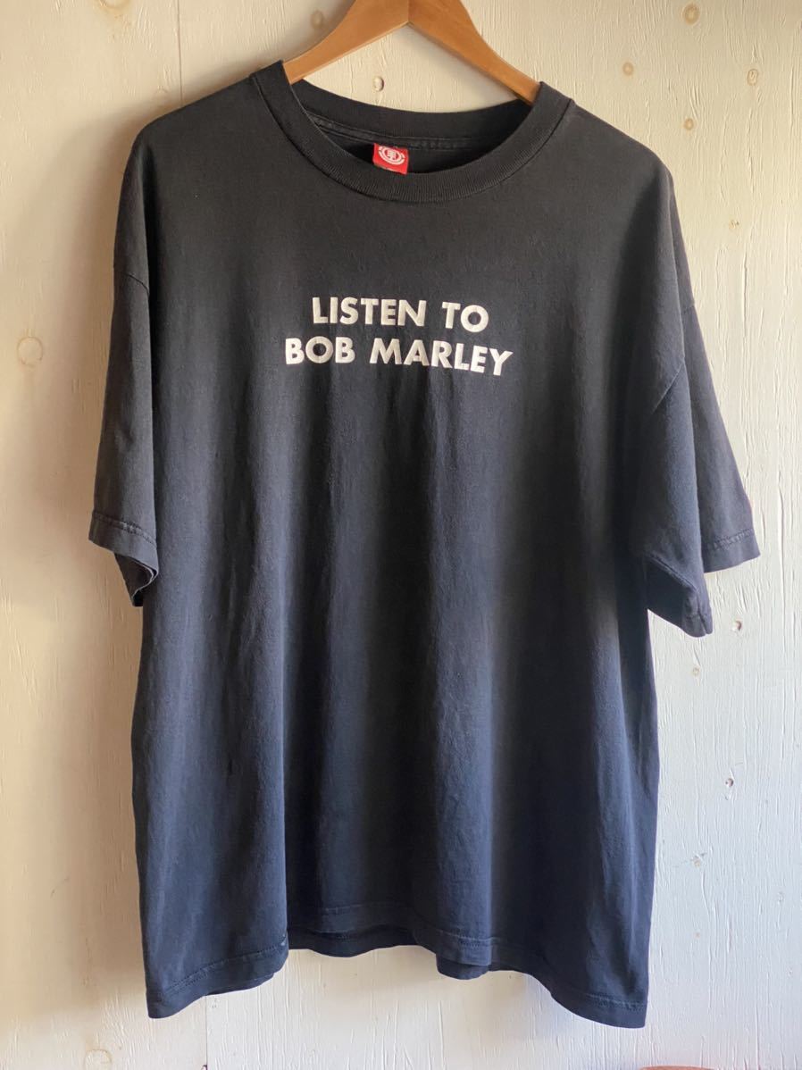 Element Listen to Bob Marley tシャツ ブラック｜Yahoo!フリマ（旧