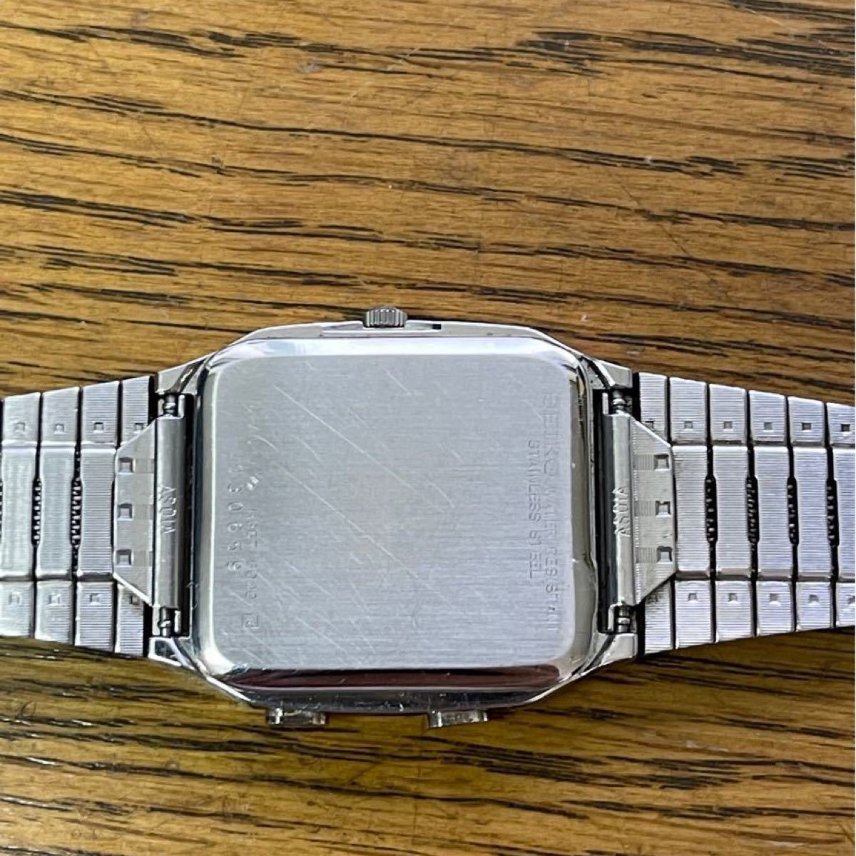 SEIKO ハイブリッド デジアナ メンズ時計 ヴィンテージ セイコー 薄型