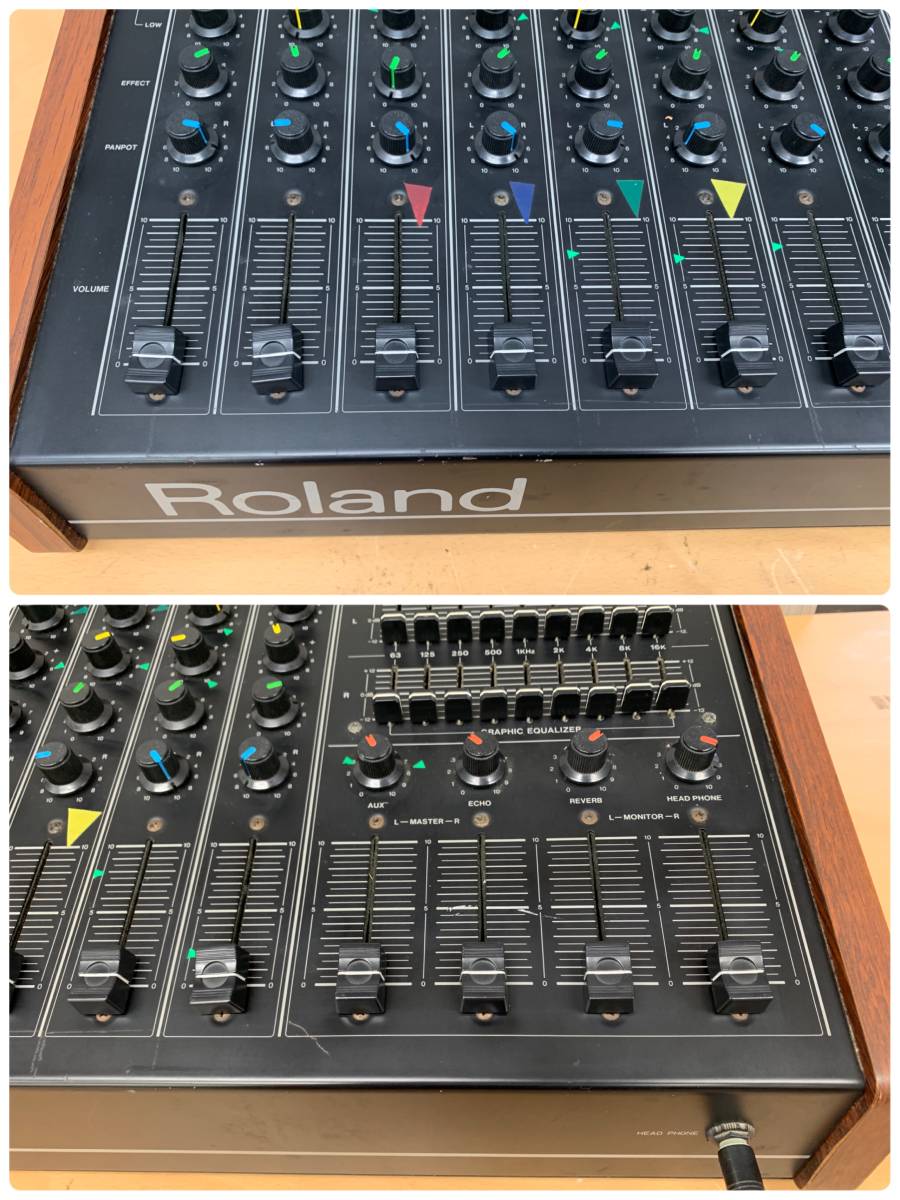 ミ 20152①☆Roland/ローランド【PA-250】ステレオミキシングアンプ