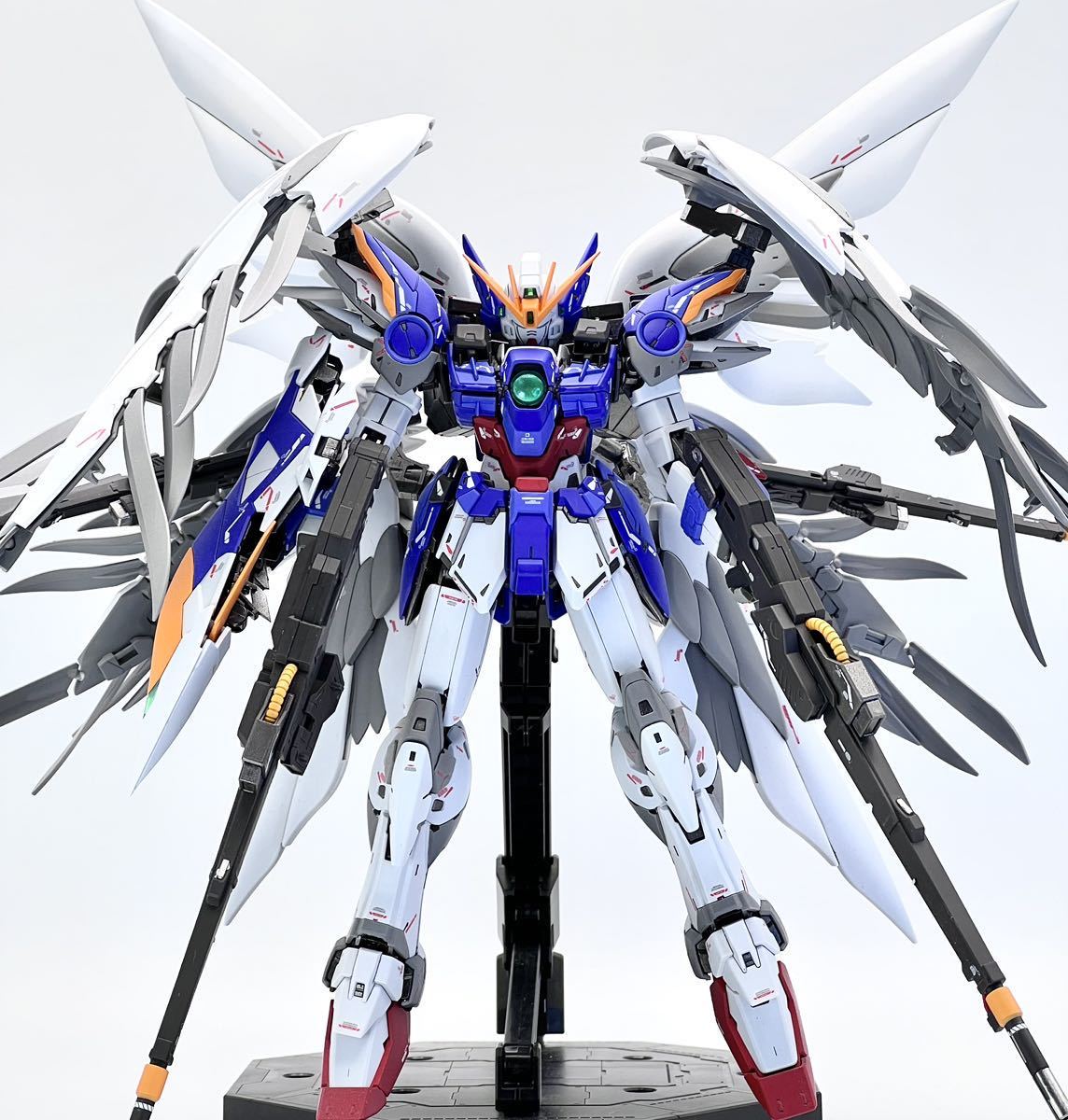 Yahoo!オークション - MG1/100 ウイングガンダムゼロEW ver.ka 塗装済