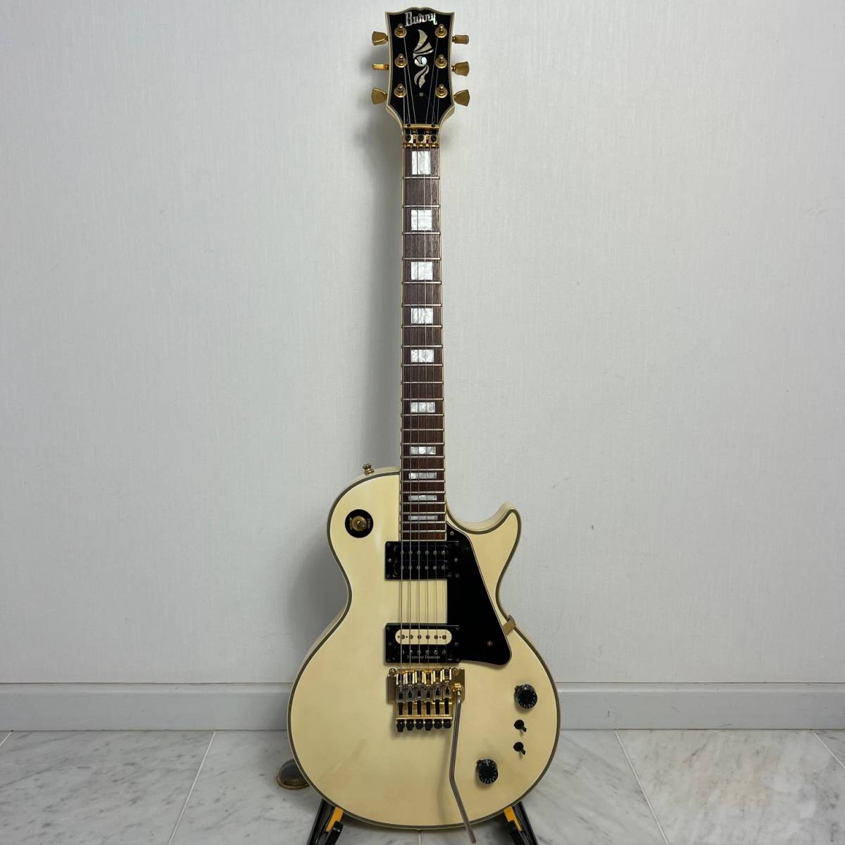 Yahoo!オークション - 希少 Burny RLC-90S レスポール カスタム Floyd