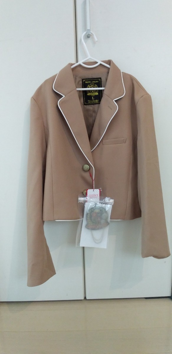 新品未使用】レピピアルマリオ 2021卒服 ボレロジャケット キャメル L