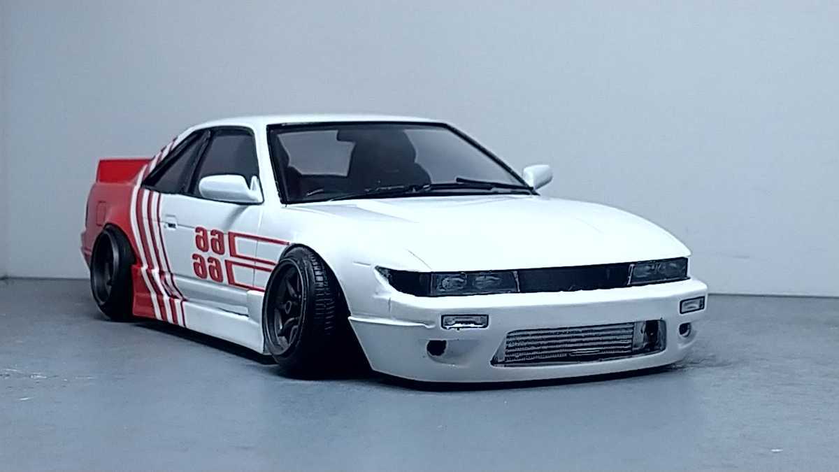 Yahoo!オークション - プラモデル タミヤ S13 シルビア 改造品 1/24