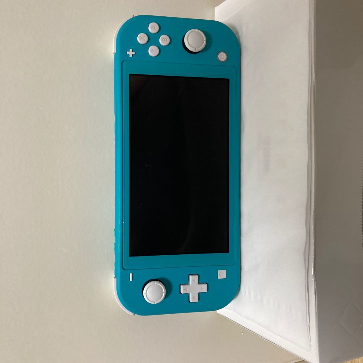 ニンテンドースイッチ ライト ターコイズ【箱なし】本体ケース・32GB