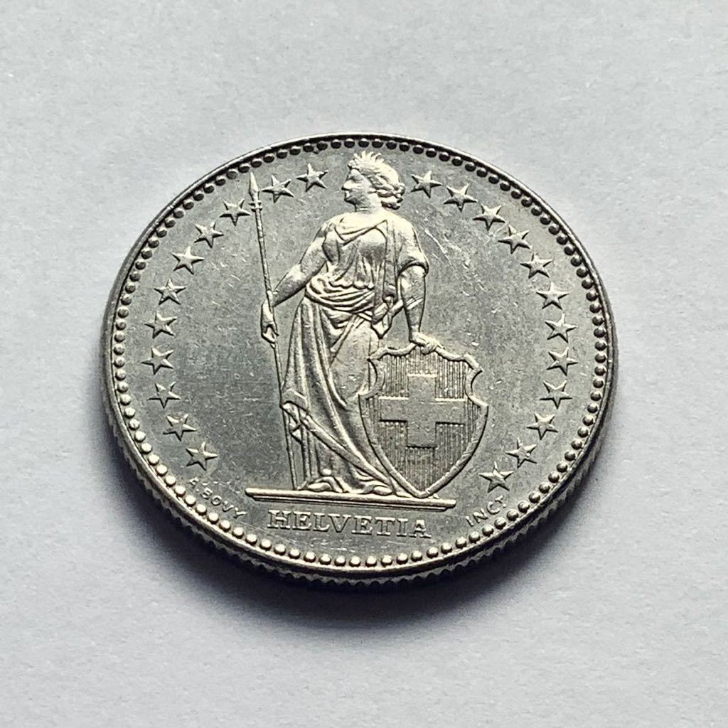 Yahoo!オークション - スイス 2フラン硬貨 1988年 1枚
