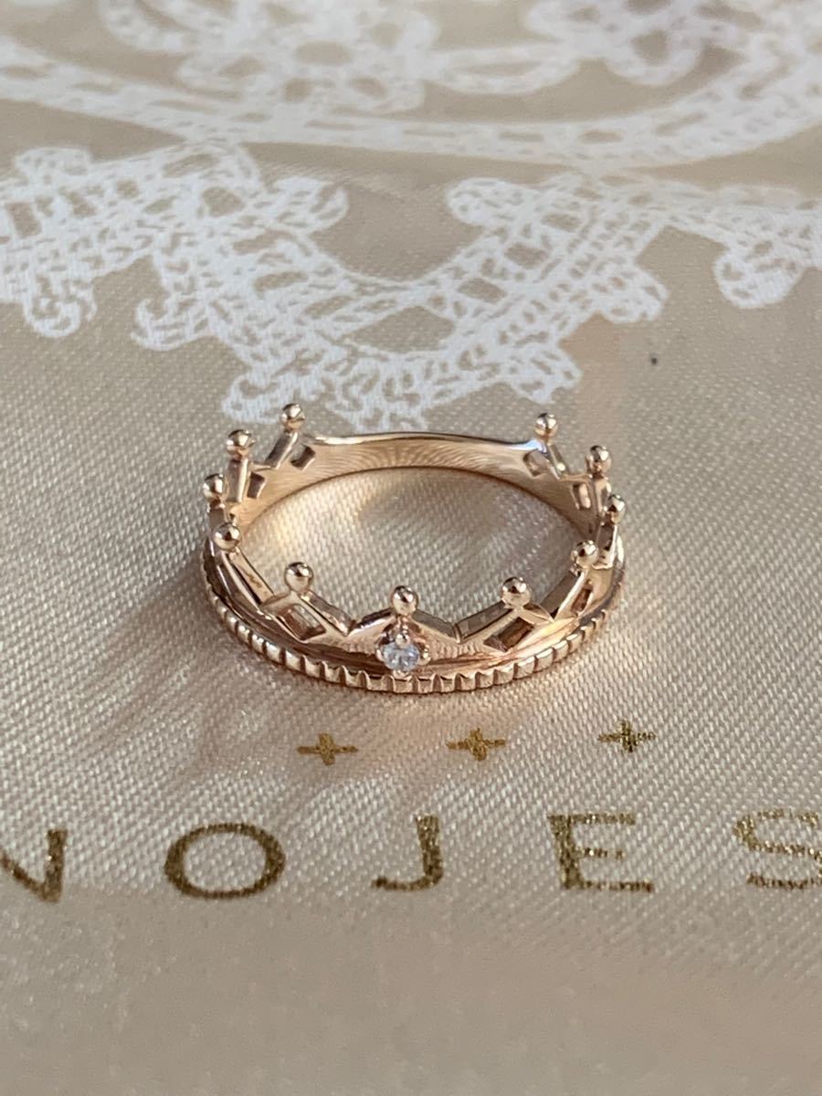 期間限定最終値下げ ノジェス NOJESS ピンキーリング クラウン