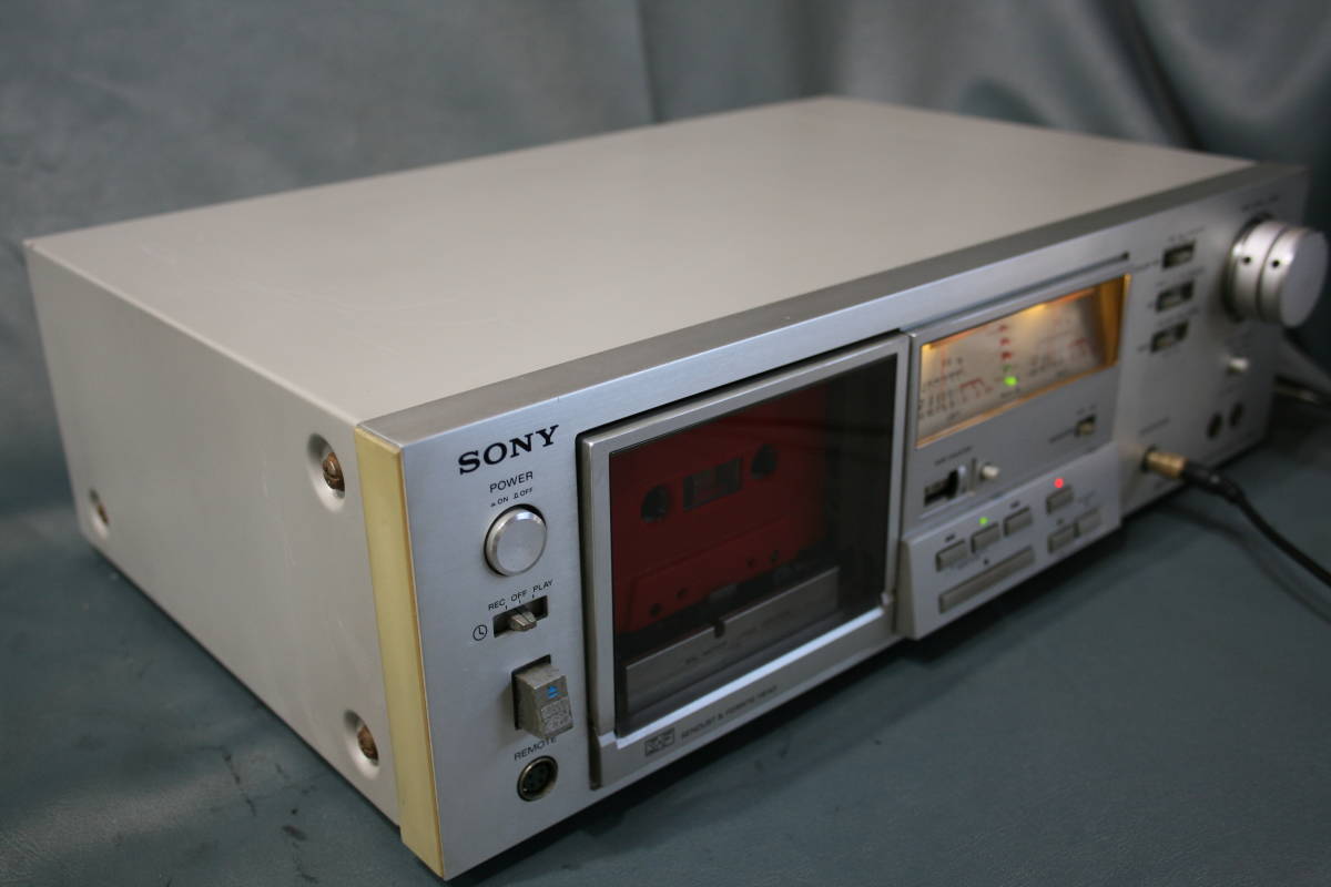 Yahoo!オークション - SONY カセットデッキTC-K55修理品動作OK