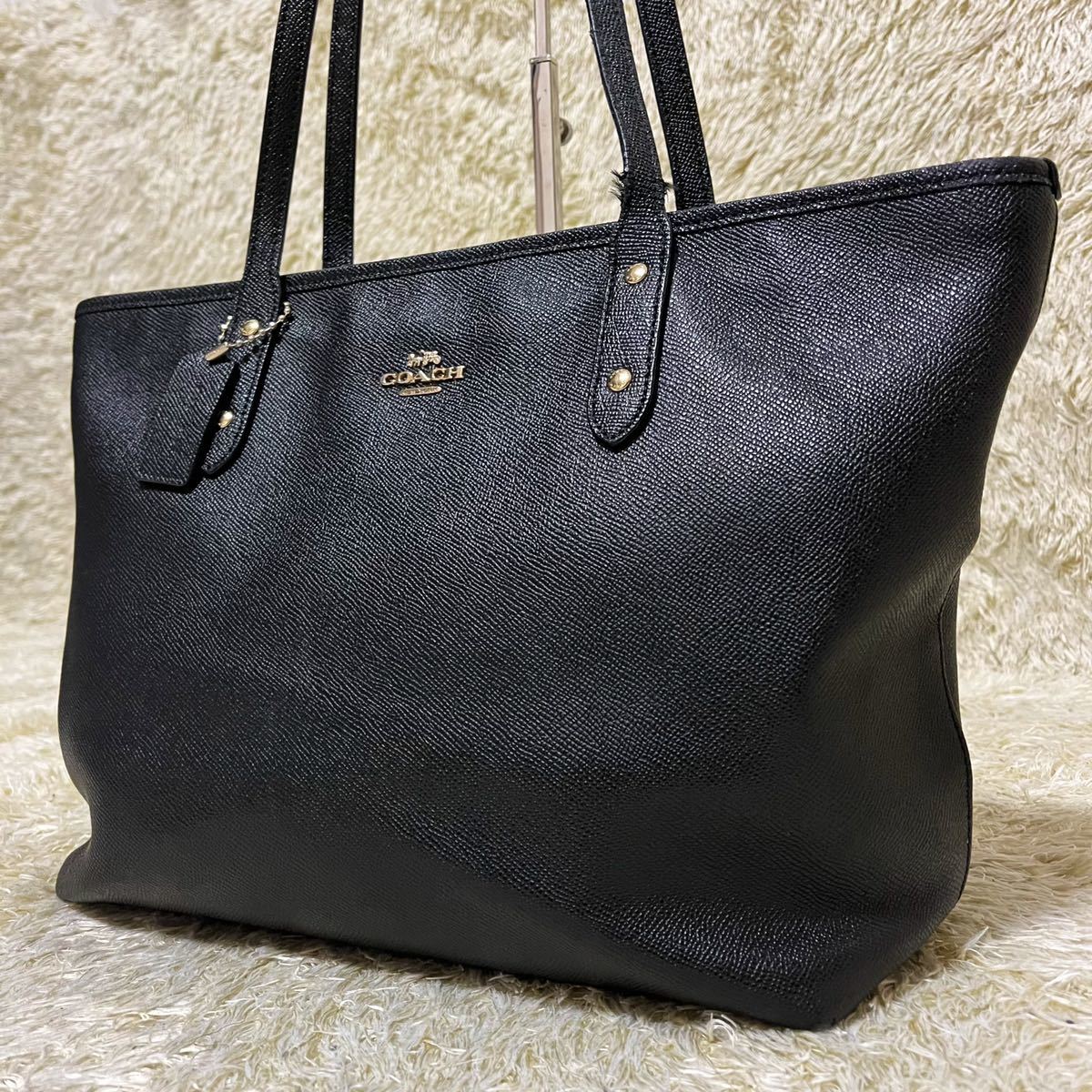 Yahoo!オークション - 1円〜 COACH コーチ ビジネスバッグ トートバッ