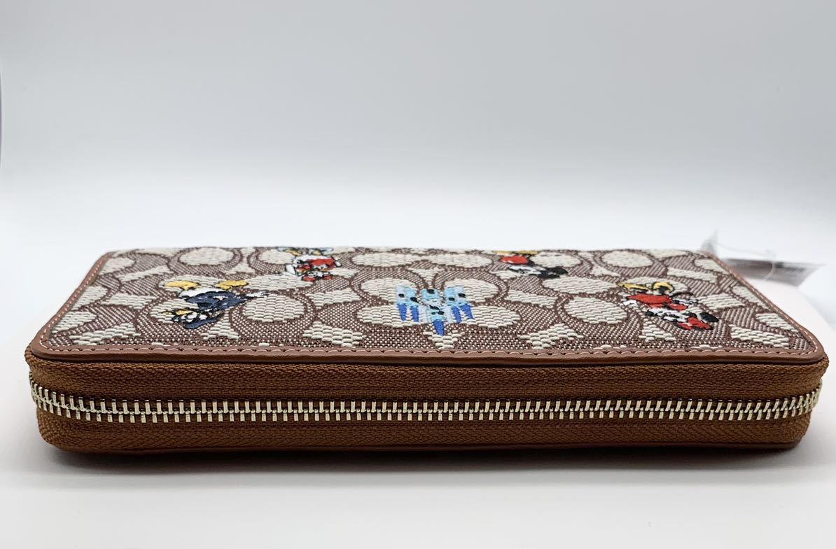 COACH 新作コーチ ディズニーコラボ 長財布 ミッキーマウス