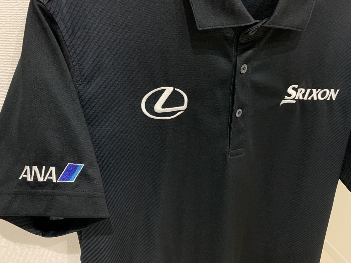 松山英樹プロ着用モデル 美品 SRIXON LEXUS ANA (LLサイズ)ポロシャツ