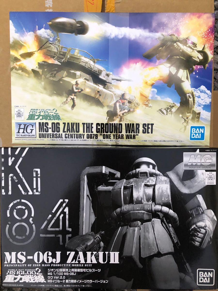 ガンプラ MSイグルー重力戦線シリーズ 2種セット MG（マスターグレード