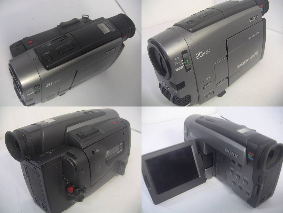 8mmテープ再生できます 【動作確認済み】 SONY Hi8ビデオカメラ CCD