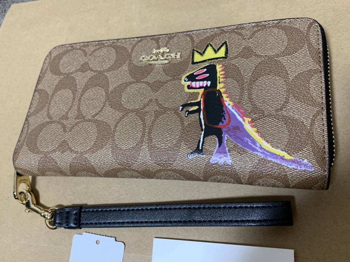 COACH コーチ 長財布 財布 バスキア 王冠 恐竜｜Yahoo!フリマ（旧