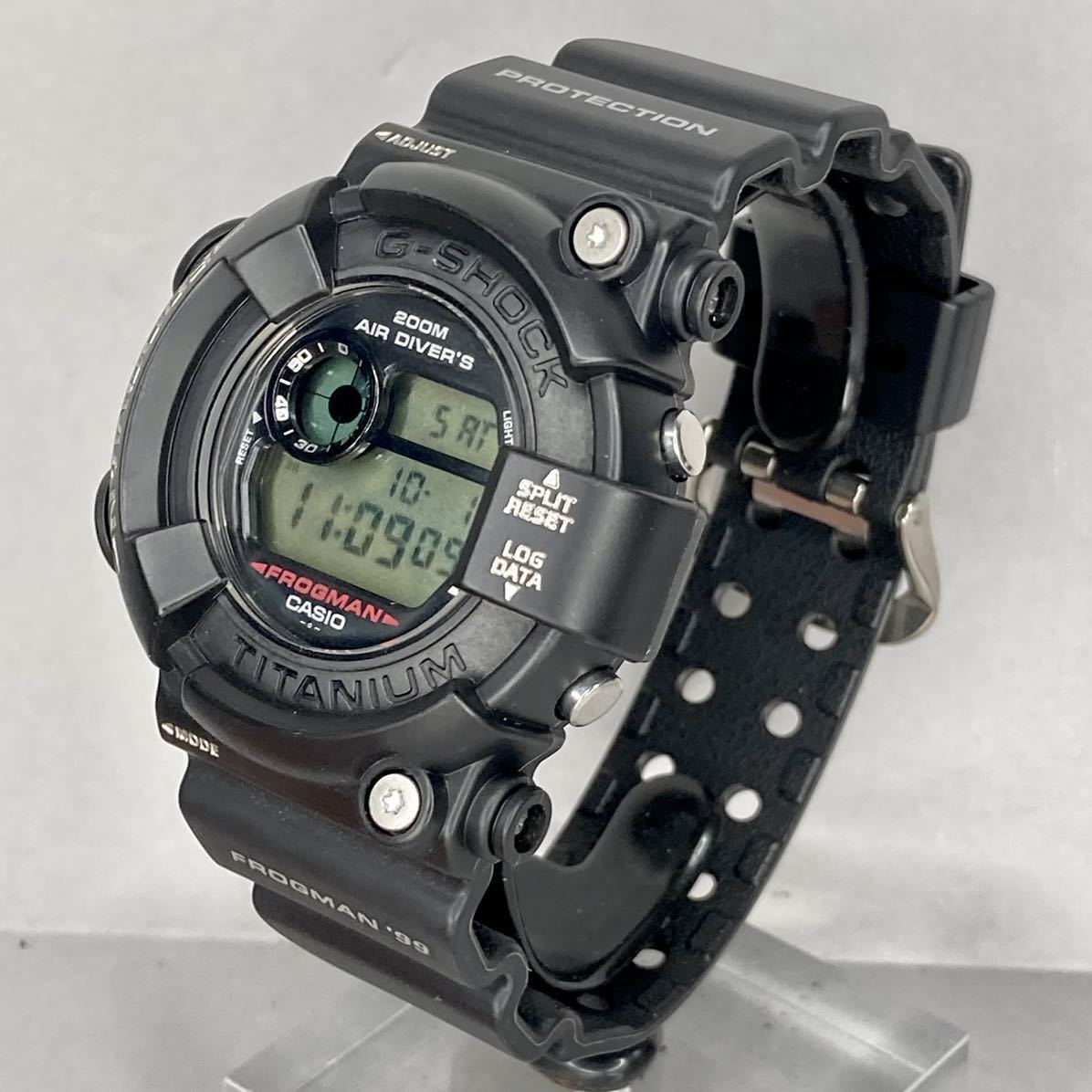 Yahoo!オークション - 極美品 G-SHOCK DW-8200ZU-1T FROGMAN'99 フロッ