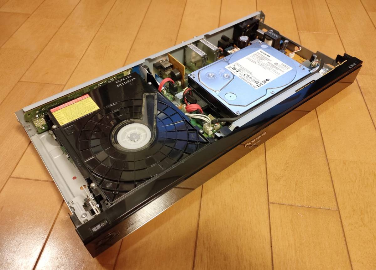 2TB → 6TB ほぼ新品HDD換装済 HDD1年保証］Panasonic DIGA DMR-BZT800