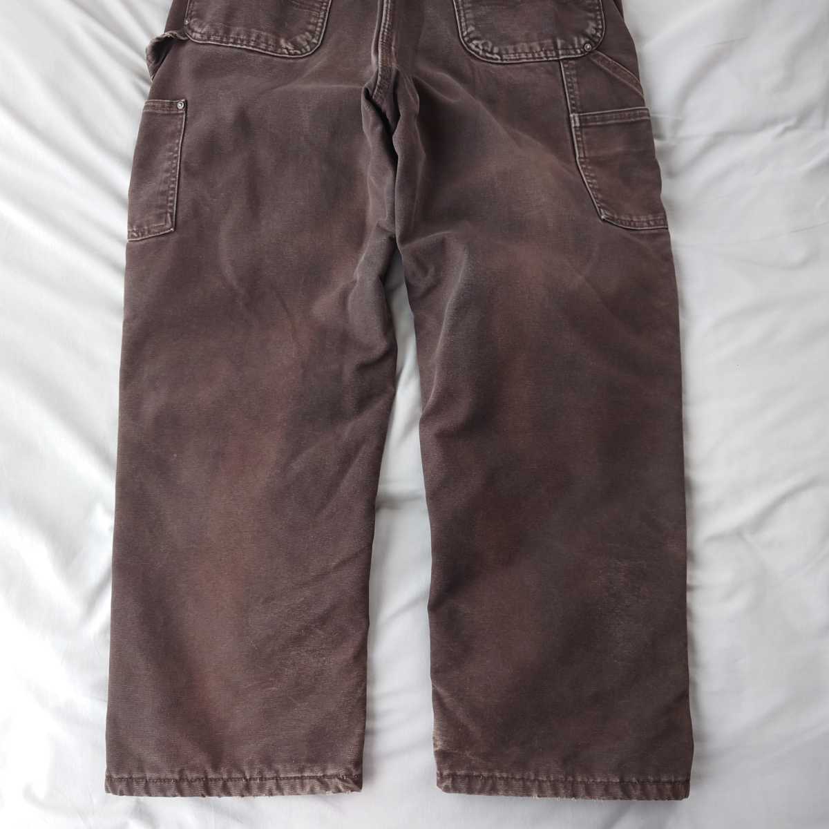 Carhartt カーハート ダック地 ダブルニーオーバーオール ダーク