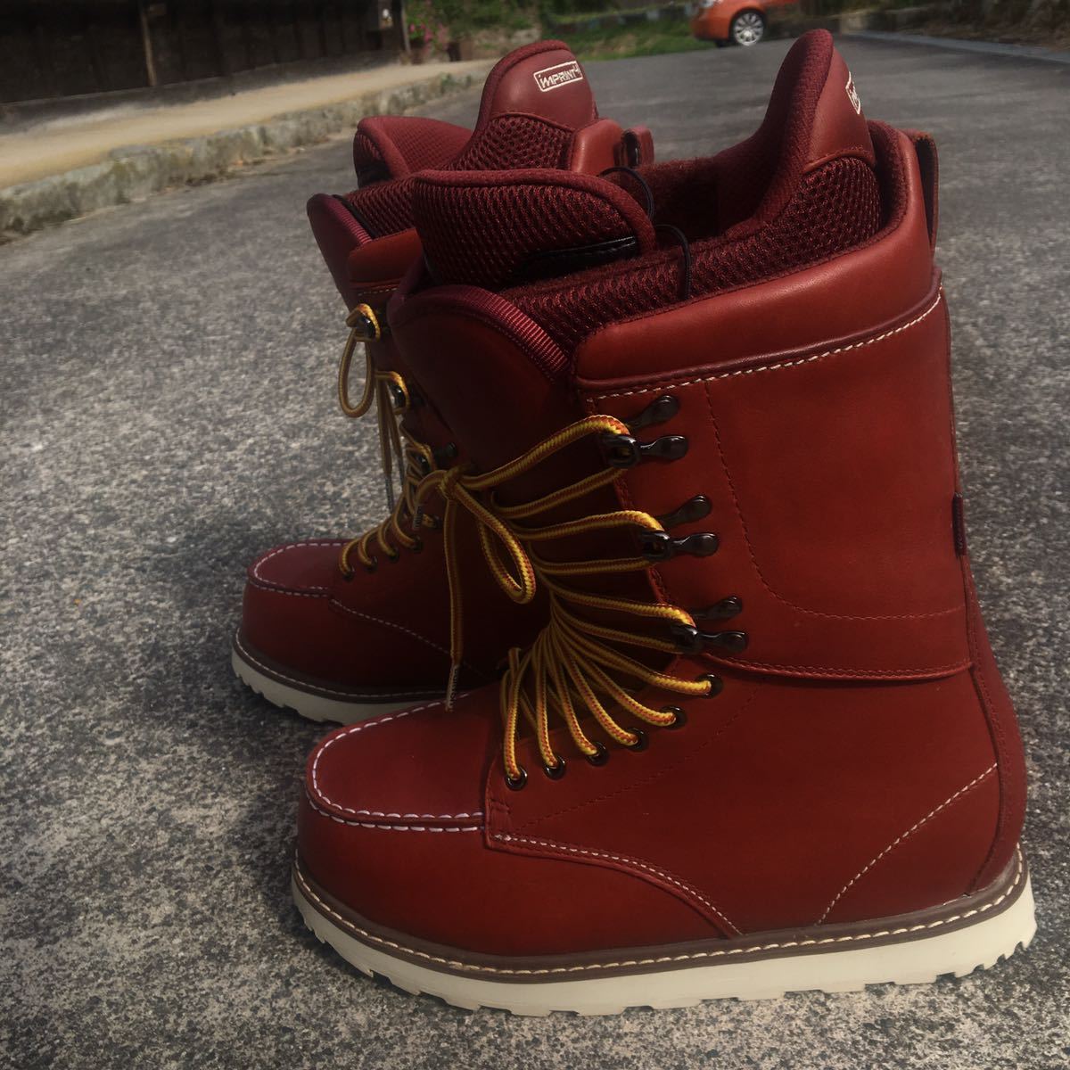 Yahoo!オークション - BURTON ROVER LIMITED redwing スノーボードブー