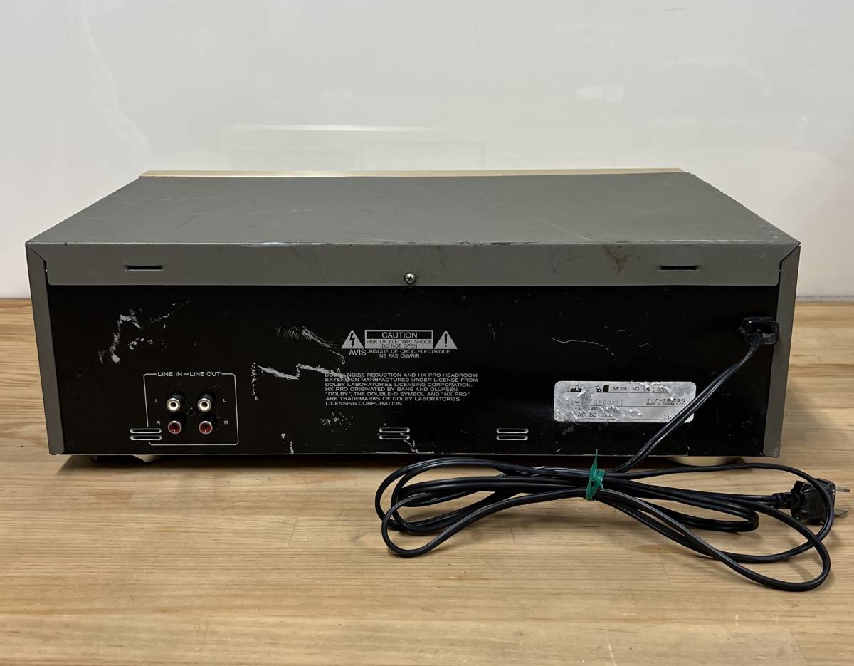 Yahoo!オークション - TEACティアック V-2030S カセットデッキ 中古
