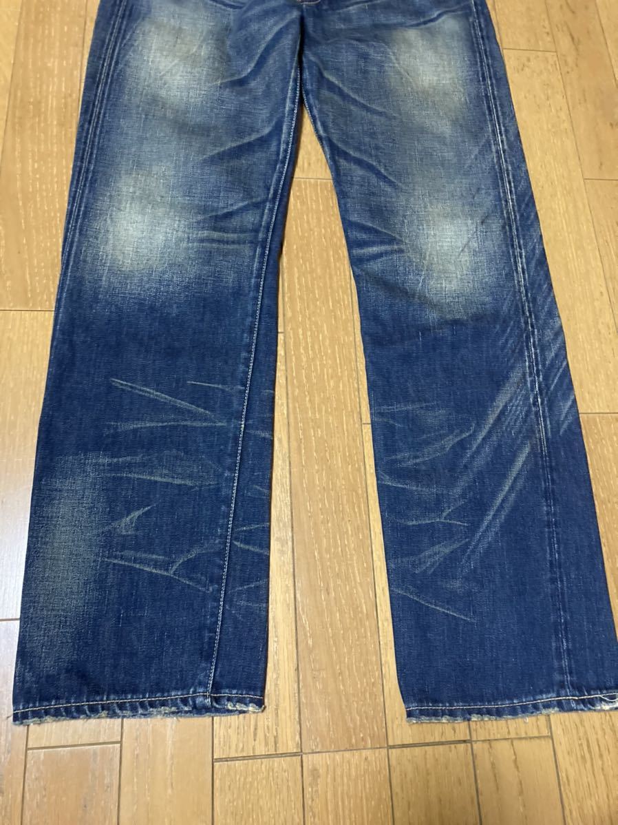 日本製 LEVIS 55501 501XX デニムパンツ W34 鬼ヒゲ 1955年モデル 復刻