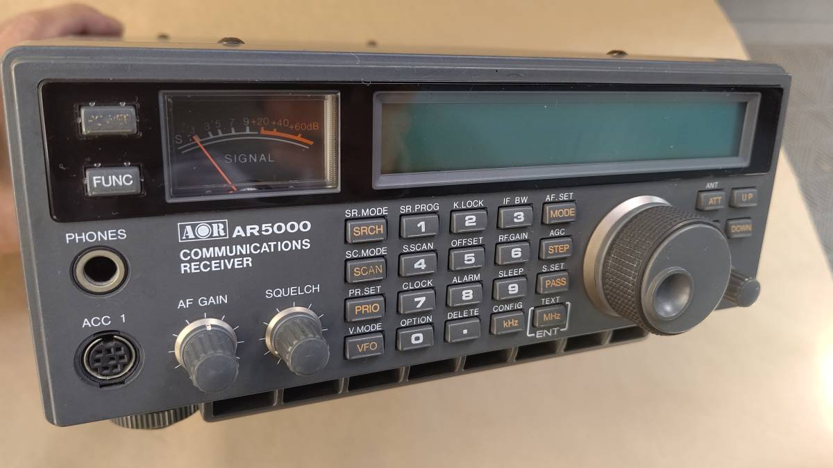 AOR AR5000 受信機 AOR AR5000 受信機 AOR AR5000 受信機 Yahoo