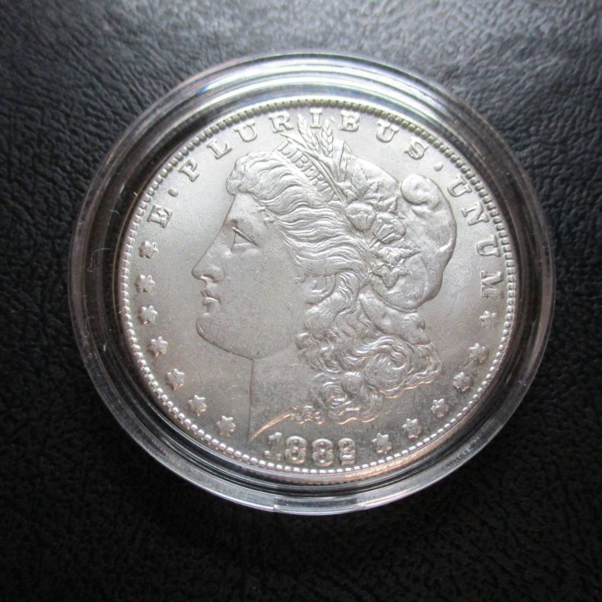 Yahoo!オークション - アメリカモルガンダラー1ドル銀貨 1882年銘 ミン