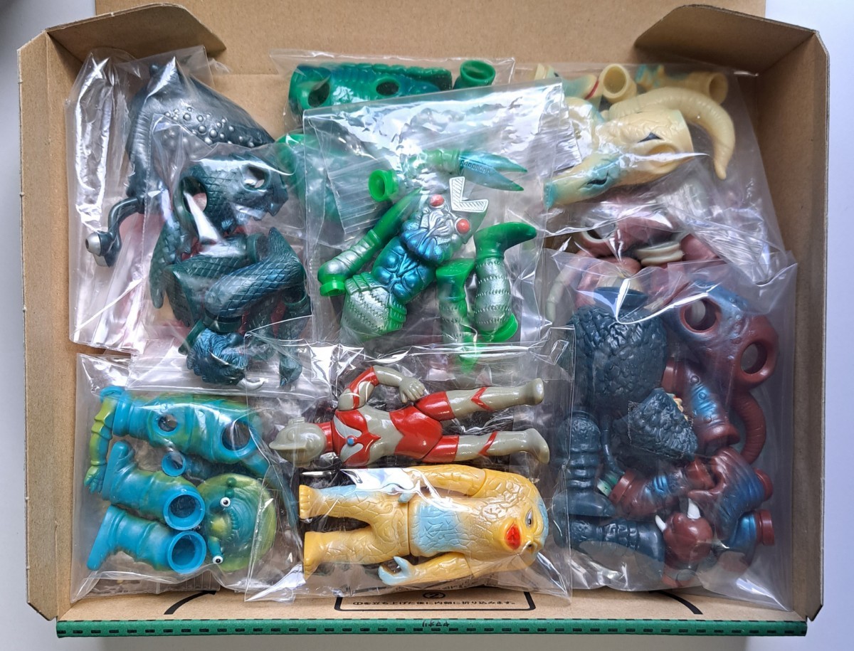 ブルマァク魂1 2 3 全17種セット ウルトラQ ウルトラマン怪獣ソフビ 検