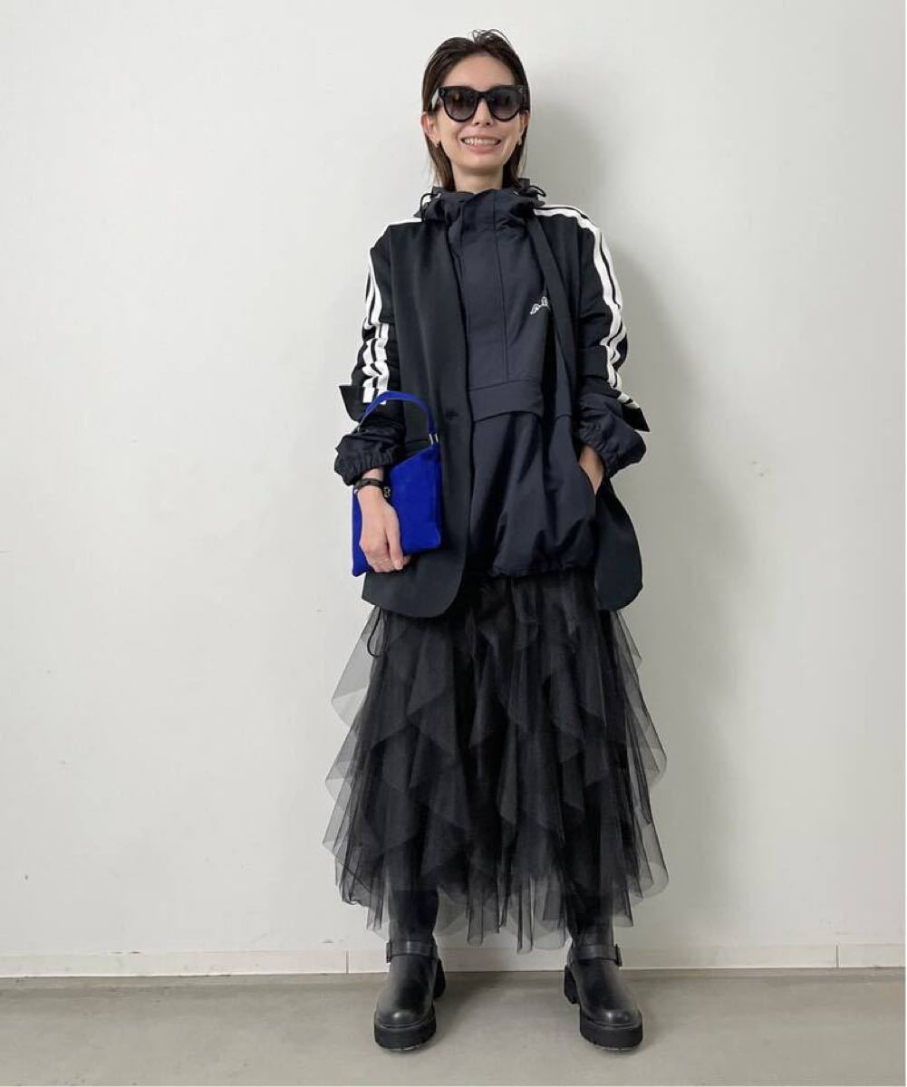 L'Appartement Tulle Drape Skirt ブラック アパルトモン チュール