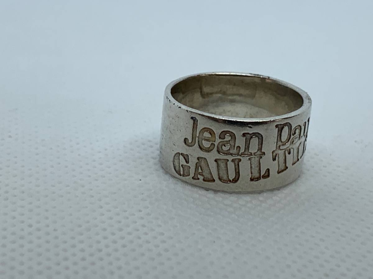 Jean Paul GAULTIER ジャンポール ゴルチエ ゴルチェ ロゴ リング 指輪