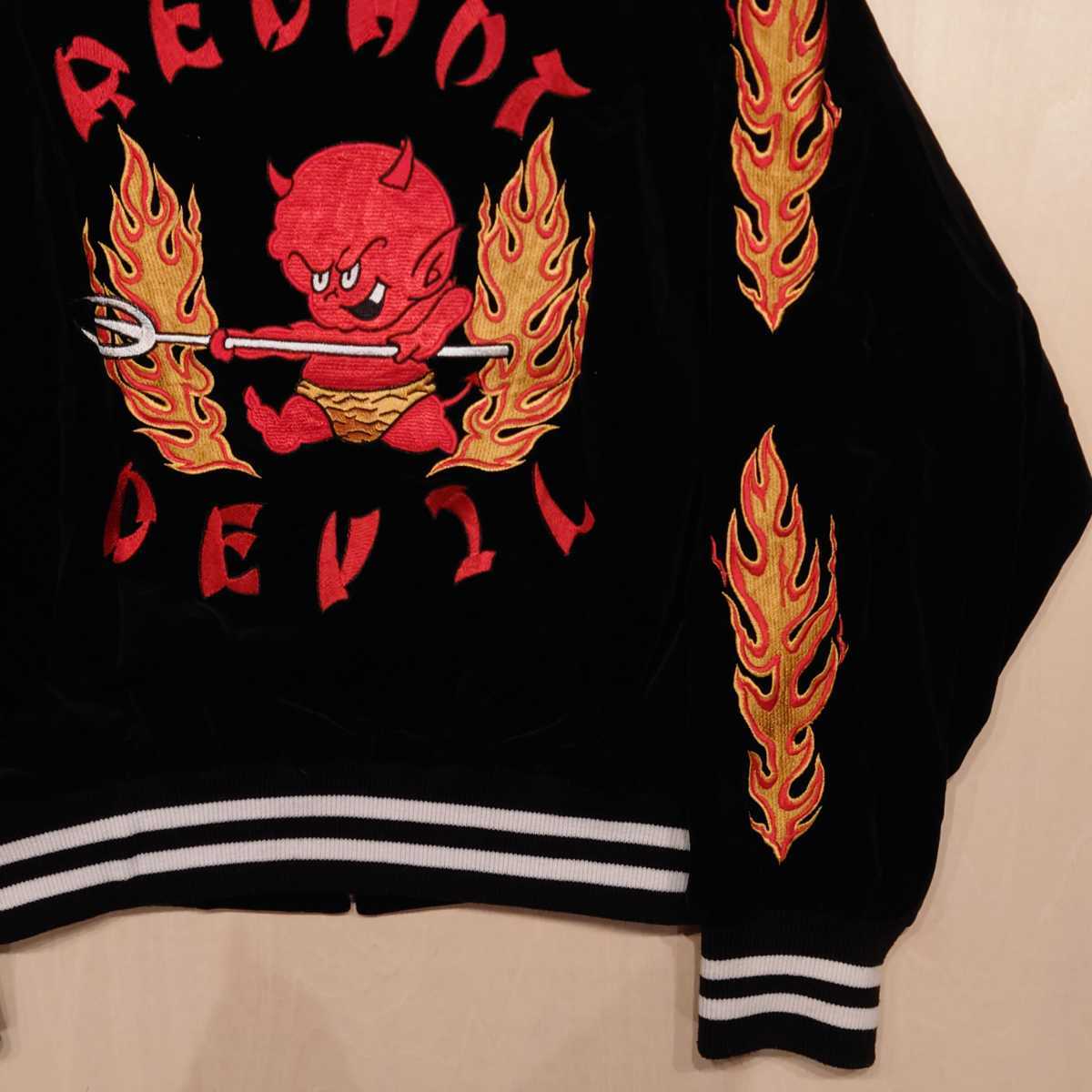 red hot devil スカジャン スーベニアジャケット レッドホットデビル