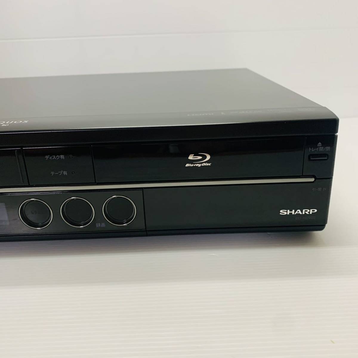 SHARP BD-HDV22 ブルーレイ対応HDDレコーダー VHS/HDD/ DVD/Blu-ray