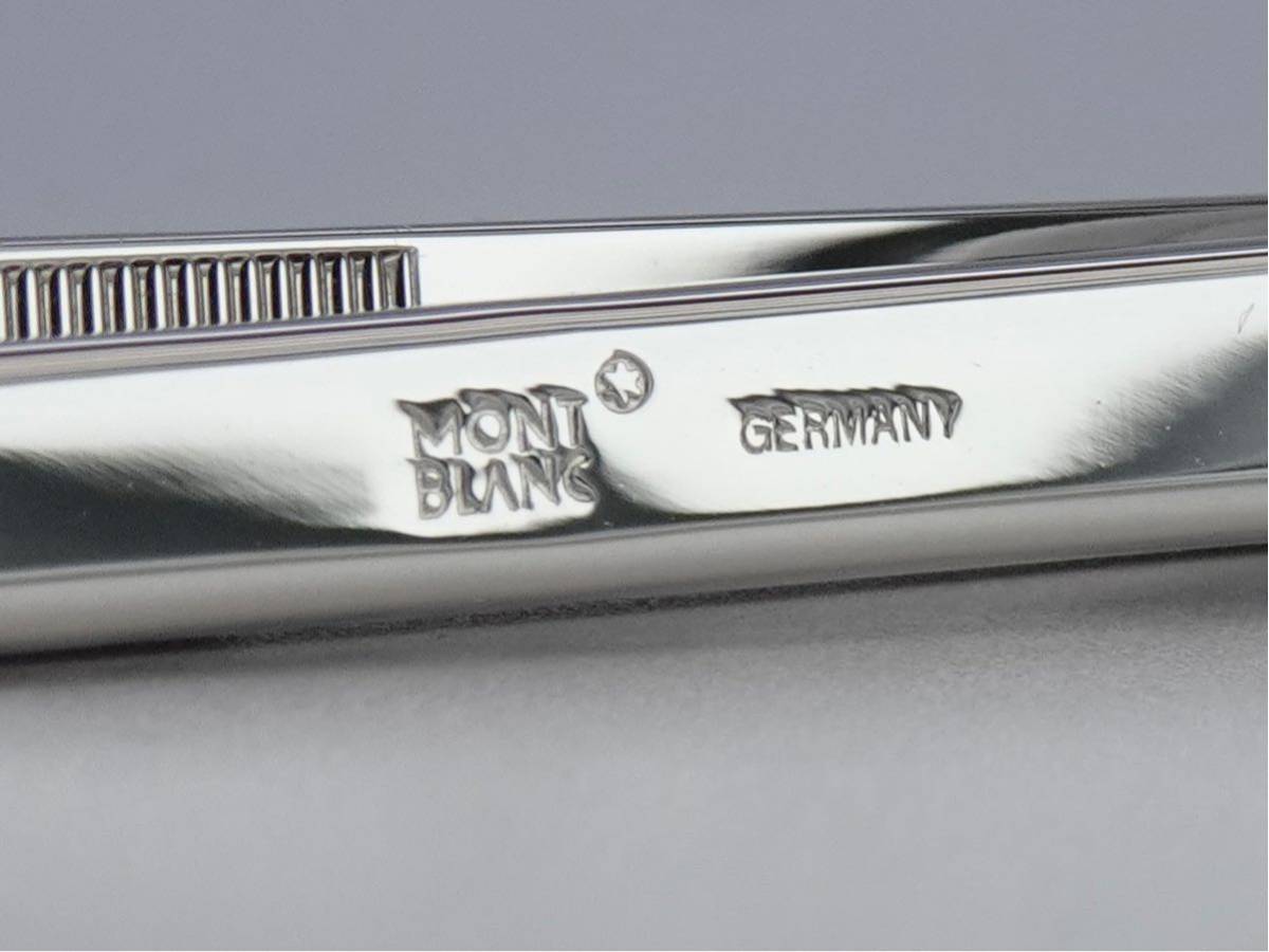 MONTBLANC オニキス シルバー ネクタイピン タイピン タイバー