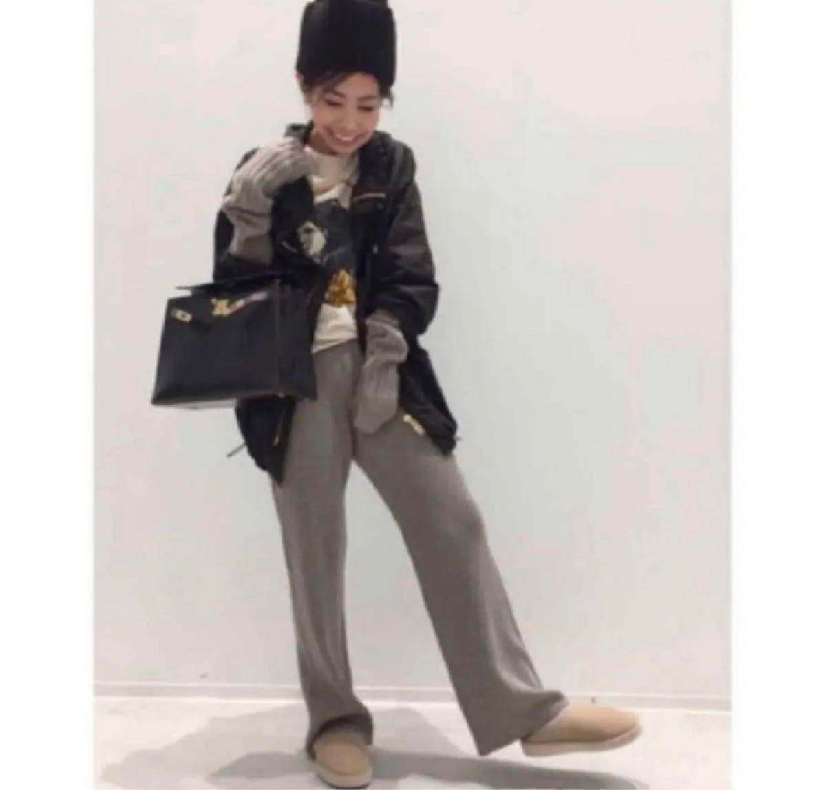 新品タグ付】19AW L'Appartement アパルトモン KNIT PANTS ニット